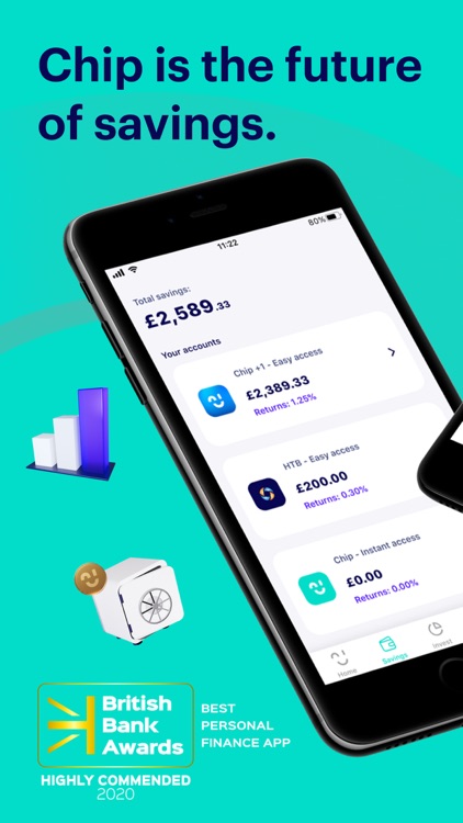 Chip - Earn 1.25% on savings