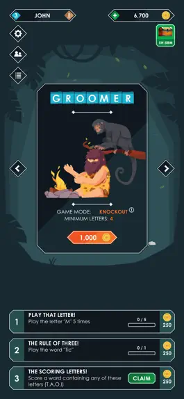 Game screenshot Connect Words: Stone Age apk