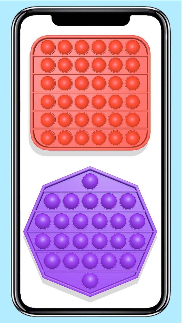 Pop it fidget toy calming Game
