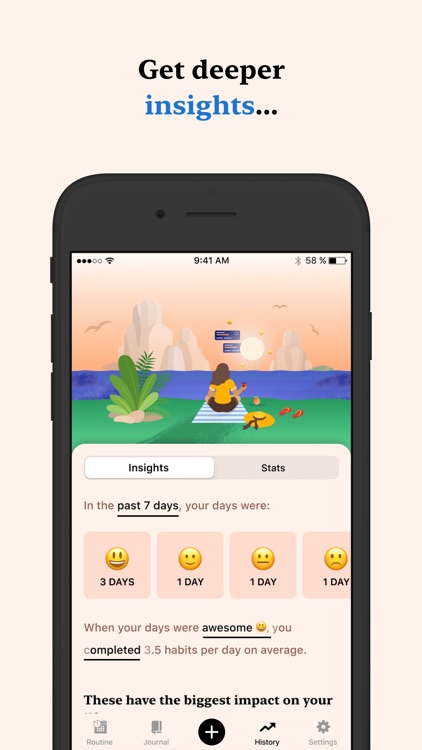 Tangerine: Self-care & Goals screenshot-7