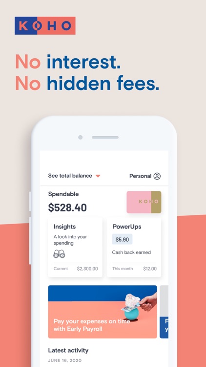 KOHO Financial: Mobile Banking screenshot-7