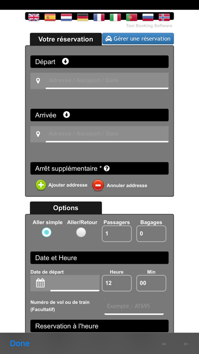 BOOKINGCHAUFFEUR PC 용