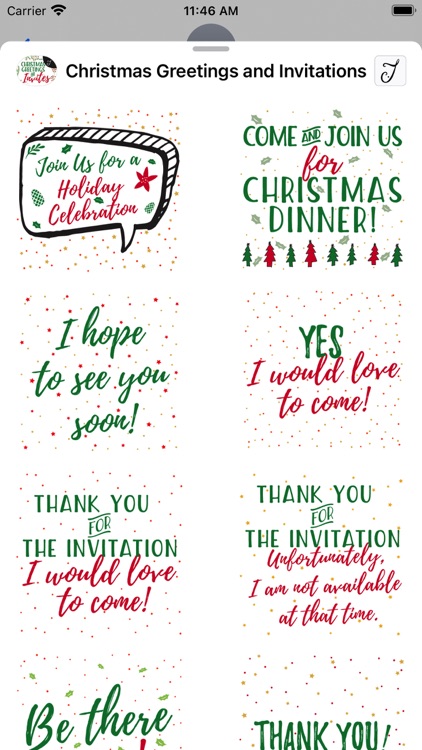 Christmas Greetings & Invites screenshot-3