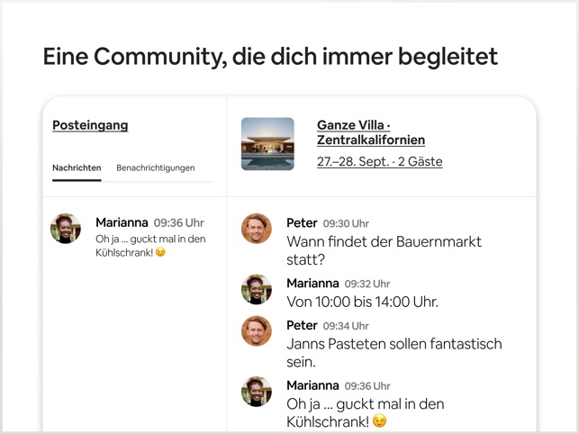 Airbnb Im App Store