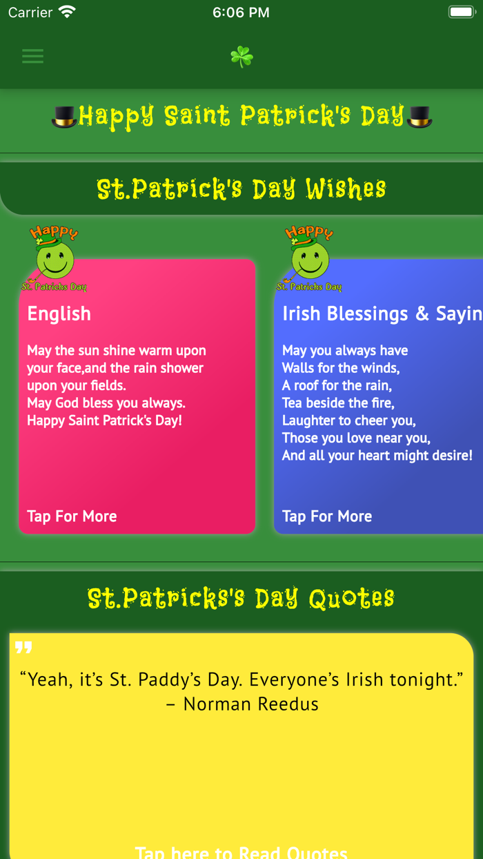St. Patricks Day Images Cards