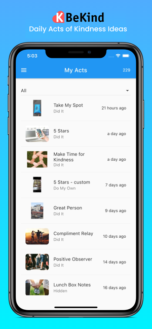 BeKind: Acts of Kindness Ideas(圖3)-速報App