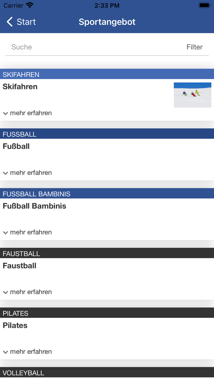 Ski-Zunft Stuttgart-Rohr 1960