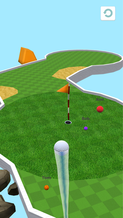 Golf Battle 3D. screenshot 2