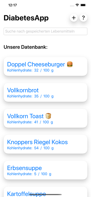 DiabetesApp - KH berechnen(圖1)-速報App