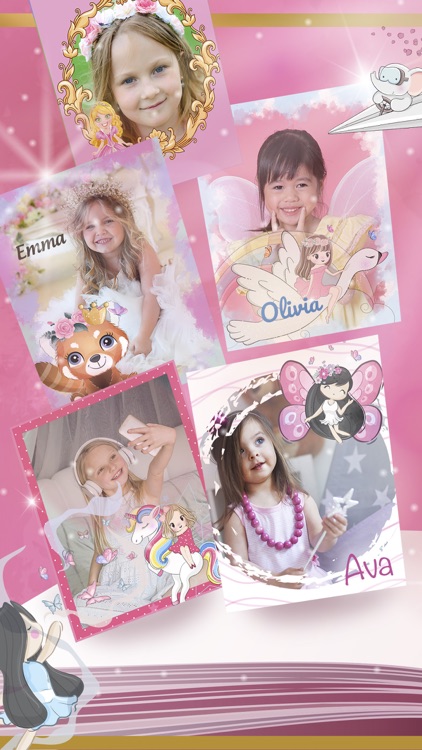 Princess photo frames & album