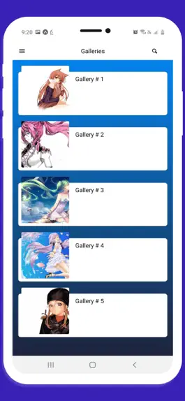 Game screenshot Anime Wallpapers App hack