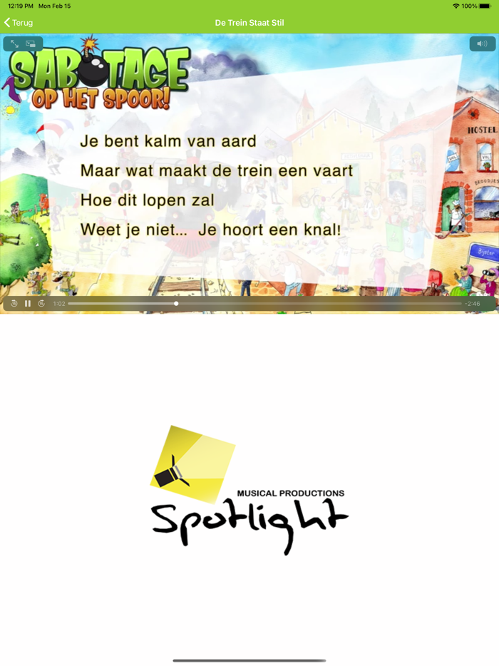 Sabotage op het spoor