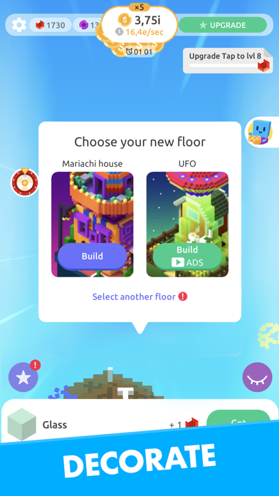 TapTower - Idle Building Game screenshot 3