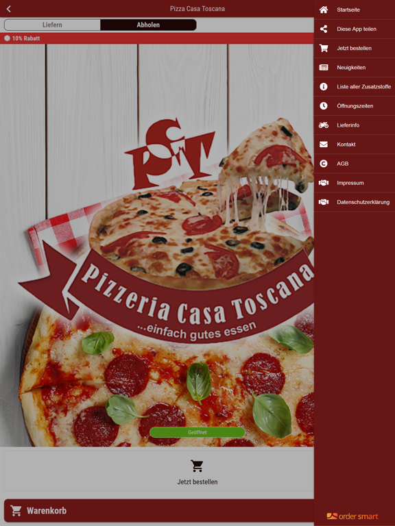 Pizzeria Casa Toscana screenshot 3