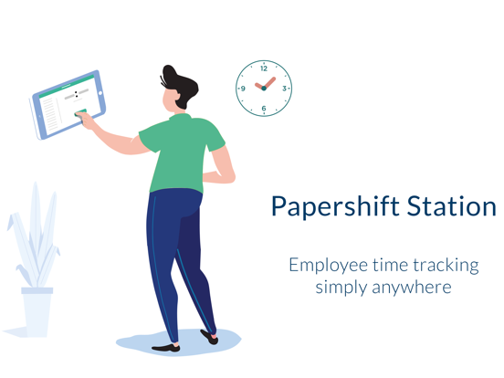Papershift Stempeluhr: Zeiterfassung für Ihr Unternehmen screenshot