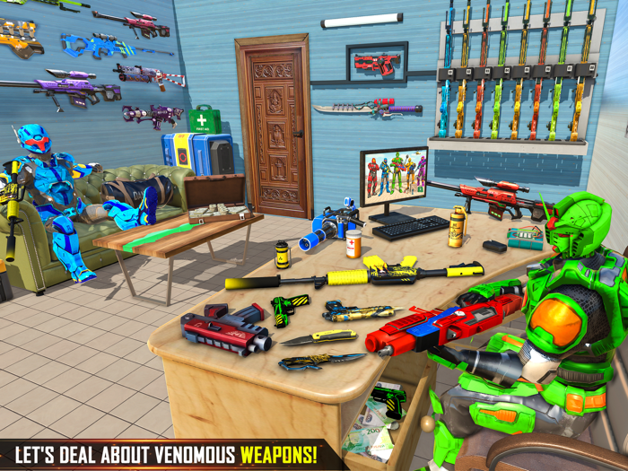 Mech War Robot Shooting Games