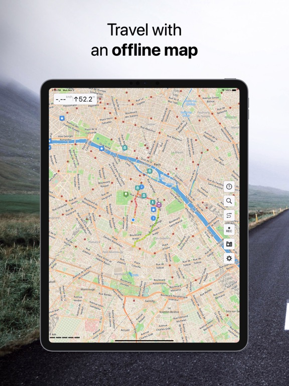 Galileo Offline Maps - OSM based project for hikers & bikers traveling the wilderness screenshot