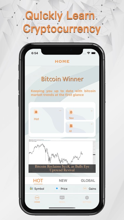 Big Winner: Bitcoin Ticker App