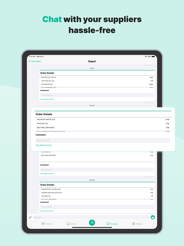 Foody order management
