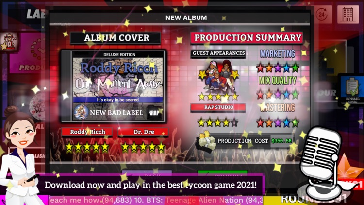 MusicLabeLManagerExtra 2K21 screenshot-9