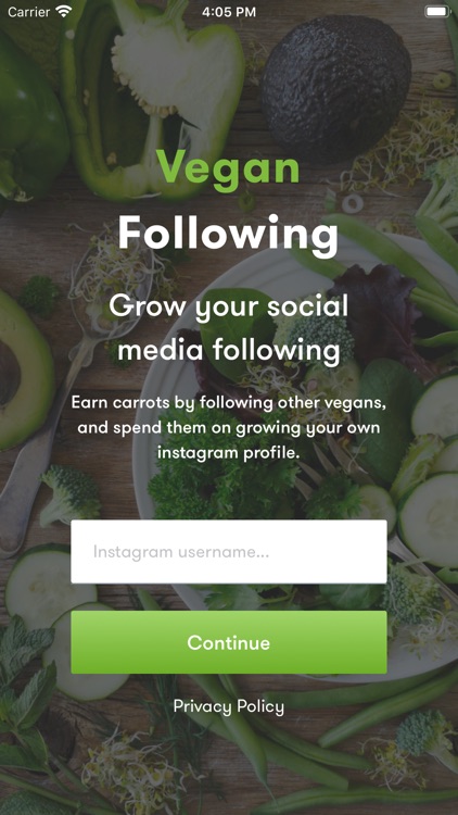 Vegan Following