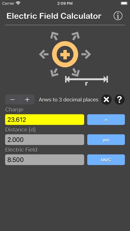 Electric Field Calculator screenshot-4