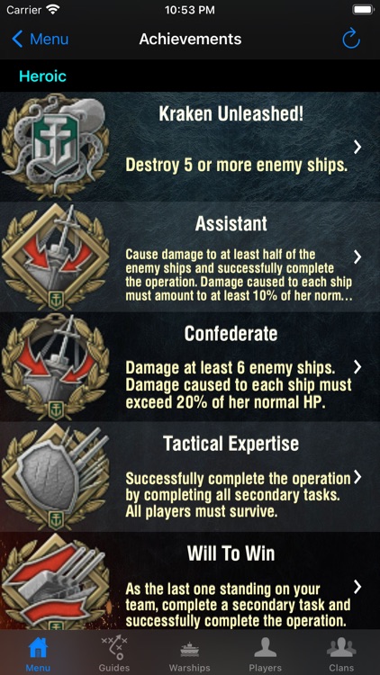 Guide for WORLD OF WARSHIPS screenshot-3