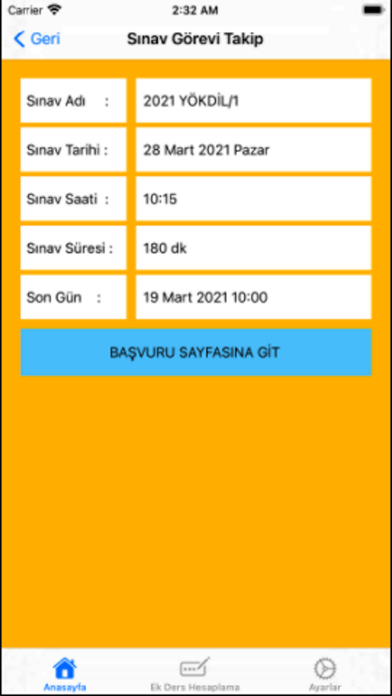 How to cancel & delete Sınav Görevi Takip from iphone & ipad 2