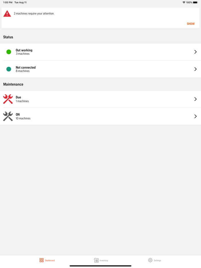 Husqvarna Fleet Services 2.0