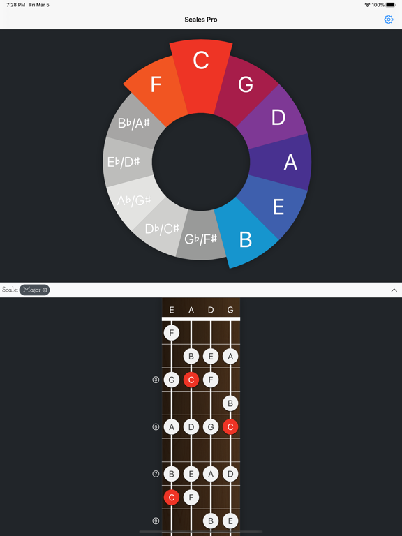 Scales Pro - Chords & Scales screenshot 3