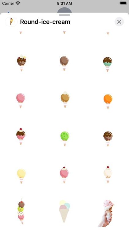 Round ice cream screenshot-3