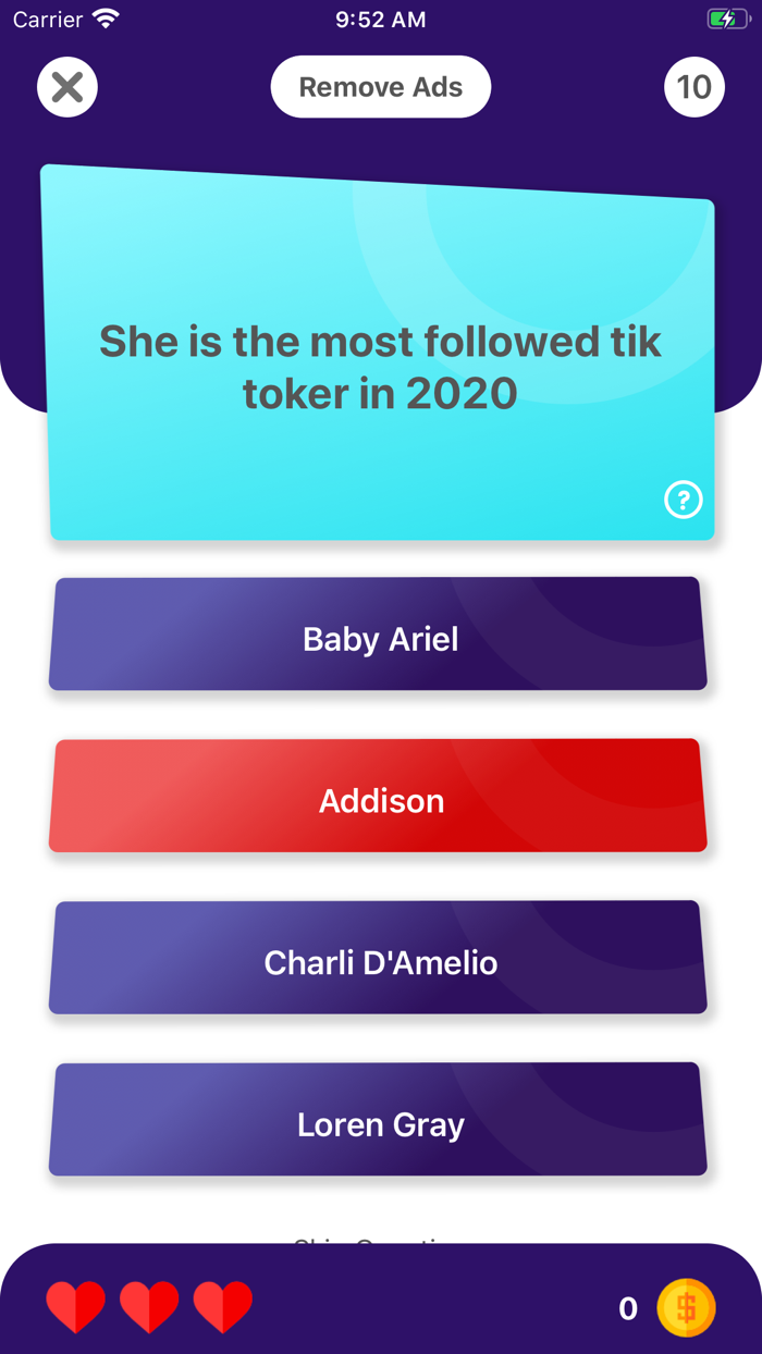 TikQuiz - Guess the Trend