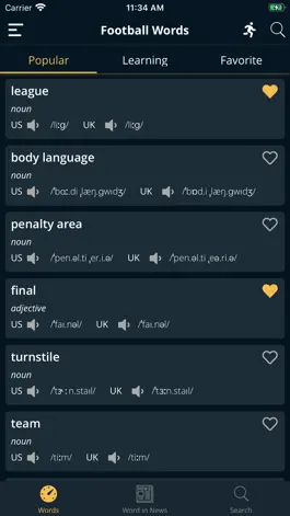 Game screenshot Football Words - Learn English mod apk