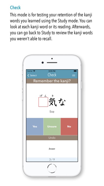 GENKI Kanji for 3rd Ed. screenshot-3