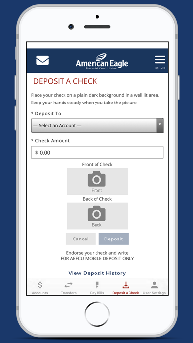 How to cancel & delete American Eagle FCU Mobile from iphone & ipad 4