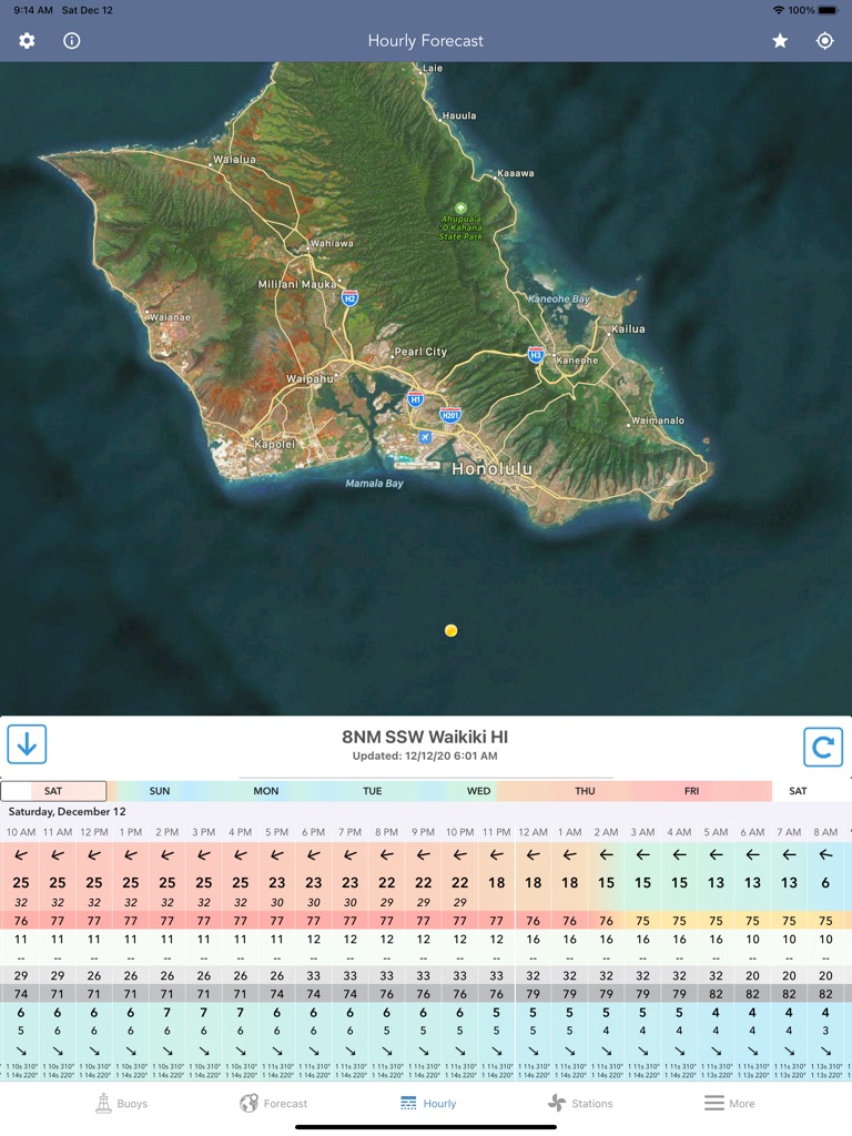 【图】Marine Weather Forecast Pro(截图3)