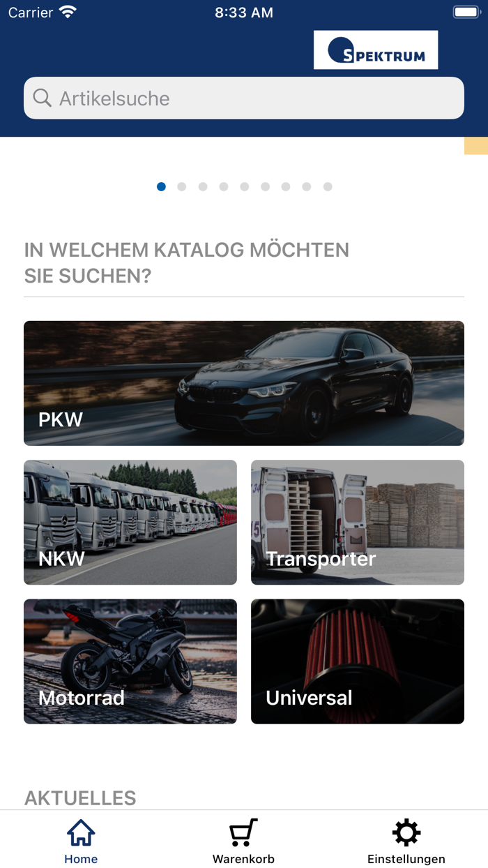 Spektrum Teilekatalog