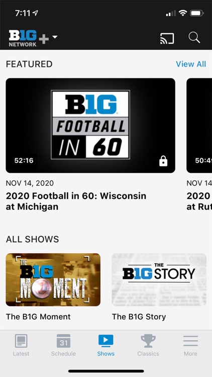Big Ten Network+ screenshot-4