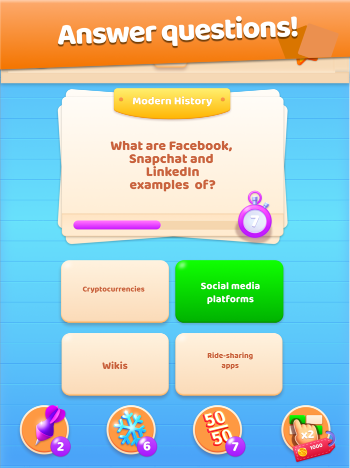 Trivia Mansion Quiz  Design