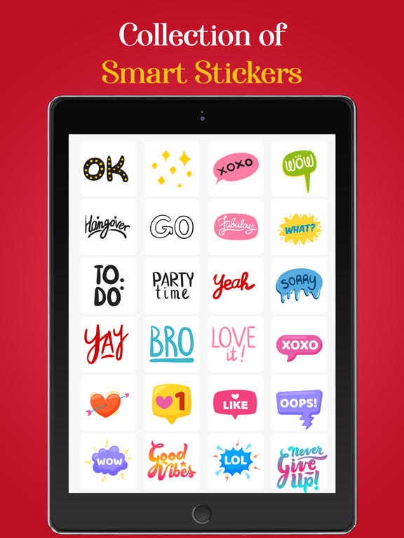 Télécharger Smart Stickers For iMessages pour iPhone / iPad sur l'App