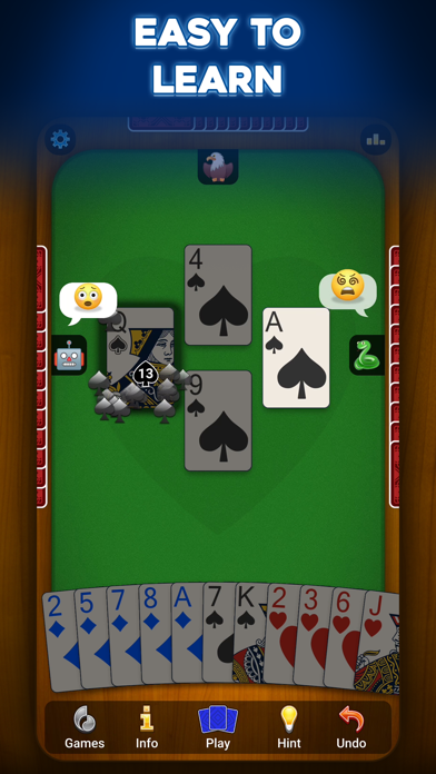 Hearts: Card Game screenshot1