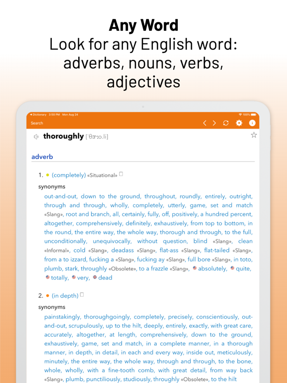 English Thesaurus English Thesaurus