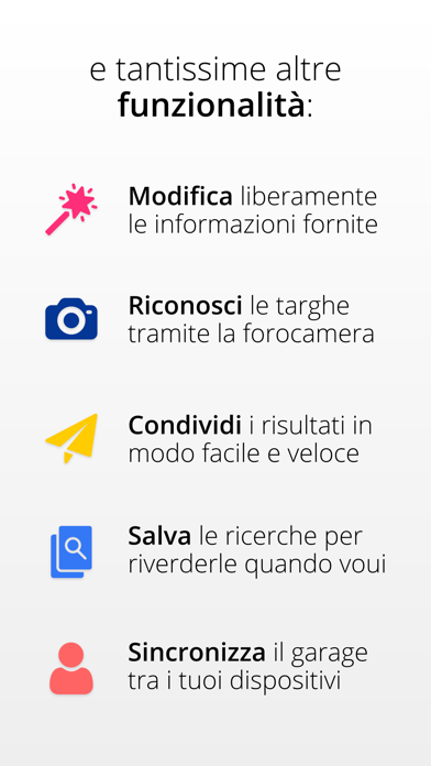 Veicolo+: info targa (no ads) app screenshot 9 by RS1 Project - appdatabase.net