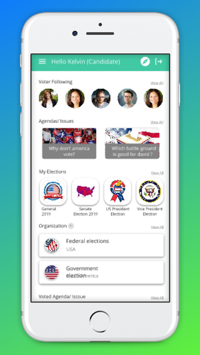 Screenshot #2 pour TheiVoteApp