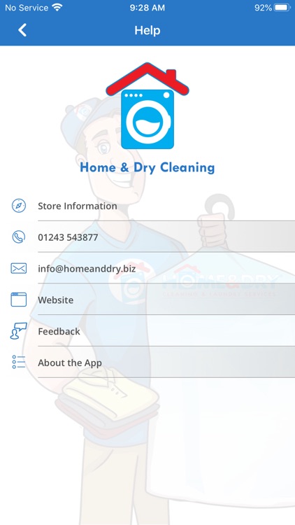 Home & Dry Cleaning screenshot-3