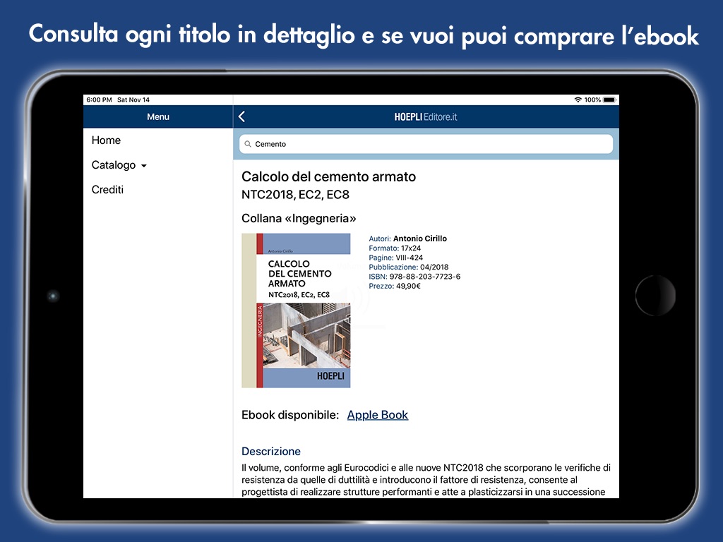Catalogo Hoepli screenshot 3
