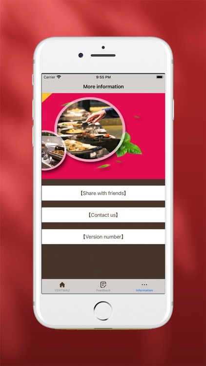 V-Catering reservation tool