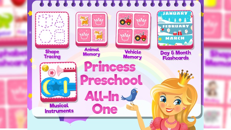 Pink Princess All In One Learn screenshot-4