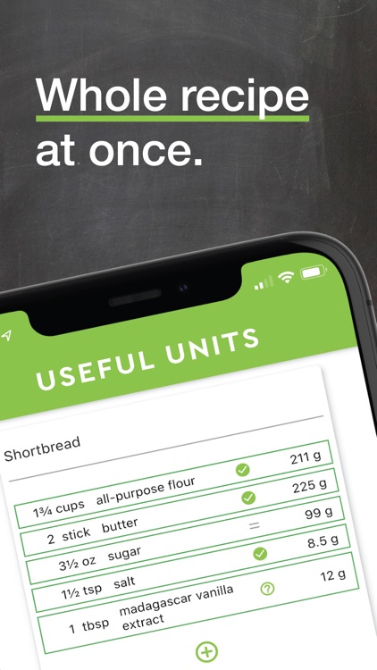 Useful Units Recipe Converter screenshot-0
