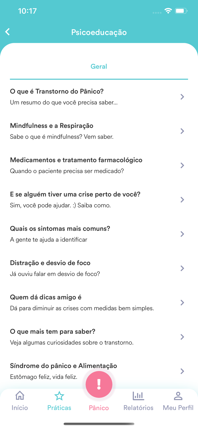 Serena - Viver sem pânico